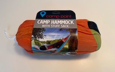 NEW - CAMP POINT Amaca da campeggio con sacco di stoffa, capacità 9,5’ x 6’, 265 libbre, 21 oz