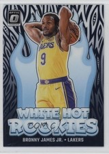 2024-25 Panini Donruss Optic White Hot Rookies Bronny James Jr #15 gc7