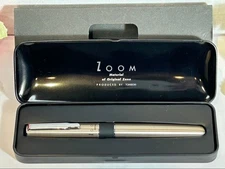 Tombow Zoom Silver Ballpoint Pen with Case #9a8d6b