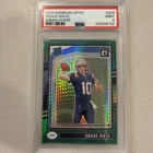 2024 Donruss Optic Rated Green Hyper Prizm Drake Maye #229 PSA 9 MINT Rookie RC