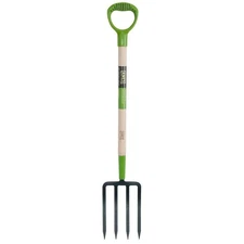 26 In. 4-Tine Forged Spading Garden Fork