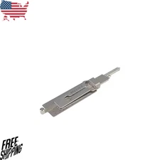 2 In 1 Stainless Steel Key Decoder Precision Hook And Pickup Hand Tool Pickup