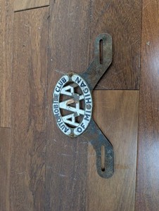 Vintage Automobile Club Of Michigan Sign