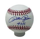 Pete Rose Signed Rawlings Official Baseball 4256 Insc PSA COA 677