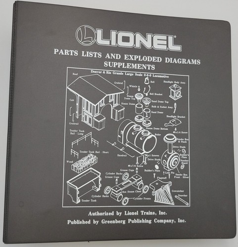 Listas de piezas y manual de servicio Lionel SM-4963 1949-1963 | Condition: Brand New
