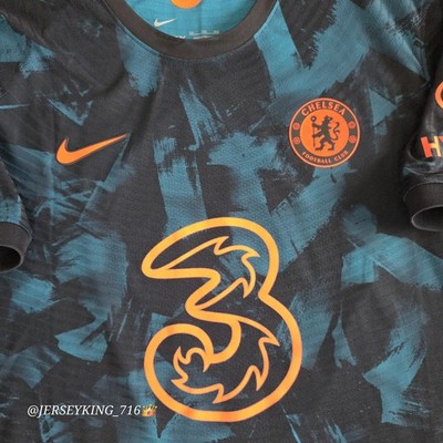 🇬🇧🟠Nike Chelsea FC Romelu Lukaku#9 2021/2022 Authentic Third