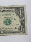 July 17 1979 Bday/Anniversary Fancy Serial 2013 E￼xtremely Circulated $1 Bill — photo 2