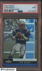 2008 Finest #2 Tom Brady Blue Refractor PSA 9 low pop