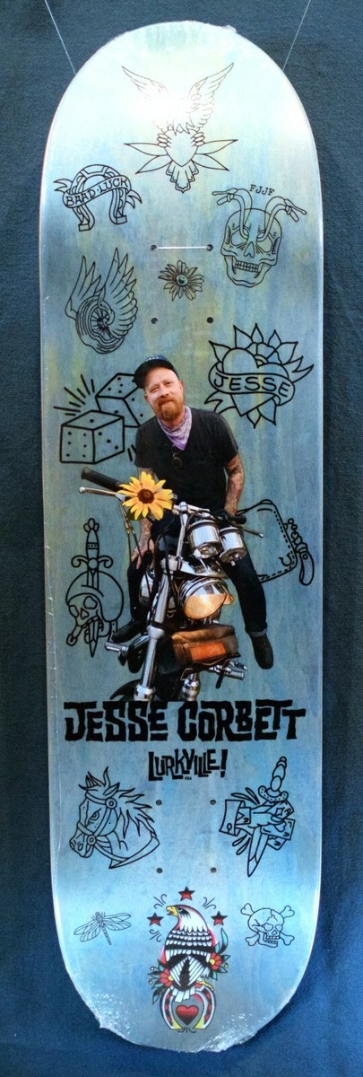 スケートボード LURKVILLE SKATEBOARDS Lurkville Skateboards / Jesse Corbett Benefit / Skateboard Deck