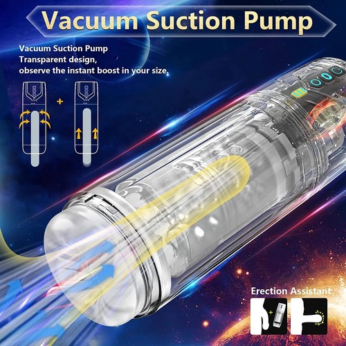 Sucking Male Automatic Masturbators Cup Blowjob Machine Stroker for Men Sex Toys - Picture 4 of 11