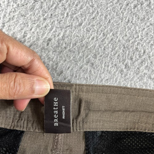 NEU PrAna Shorts Herren 32 braun Chino atmen Netz Kordelzug Golf Outdoor Strand - Bild 8 von 11