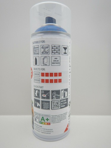 2in1 RAL 5010 DUPLI COLOR NEXT ENZIANBLAU GLÄNZEND SPRAY LACK SPRAYDOSE 400ML - Bild 2 von 3