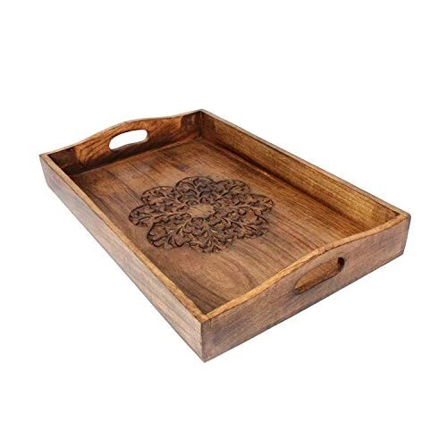 Large rustic clearance serving tray