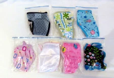 Espiral Susy G-String Thong Panties 7 pack - Size: Large - NEW