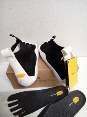 Vibram Fivefingers V-NEOP Black White Women's Size EU 37 US 7-7.5