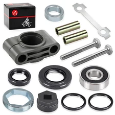 Steering Stem Bushing Bolt Bearing Seal & Holder Nut For YAMAHA Banshee Warrior 