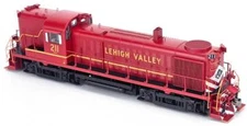 Bowser 25248 HO Scale Lehigh Valley RS-3 Hammerhead Locomotive ESU LokSound/DCC