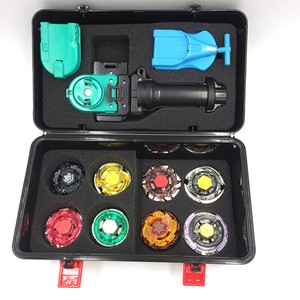 beyblade storage box with 8 beyblades