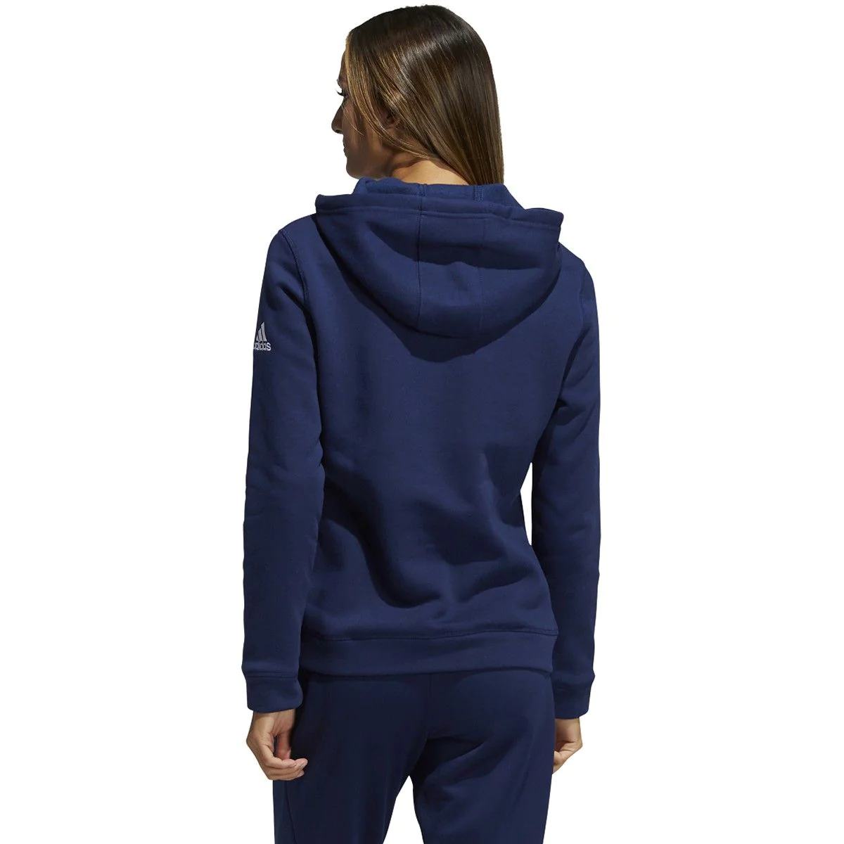 Adidas Women's Fleece Hoody Navy eBay