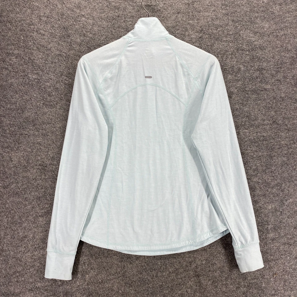 Chaqueta Activa Antigua Azul Marino Mujer M Mediana Azul Cuello Simulado Manga Larga Semi Ajustada Foto 2 de 4