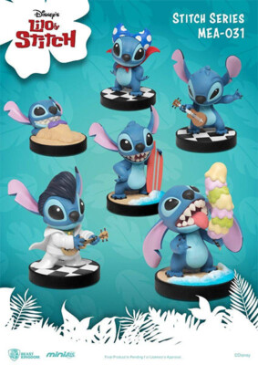 Beast Kingdom Disney Stitch MEA-031 6 Piece Mini Egg Attack Figure