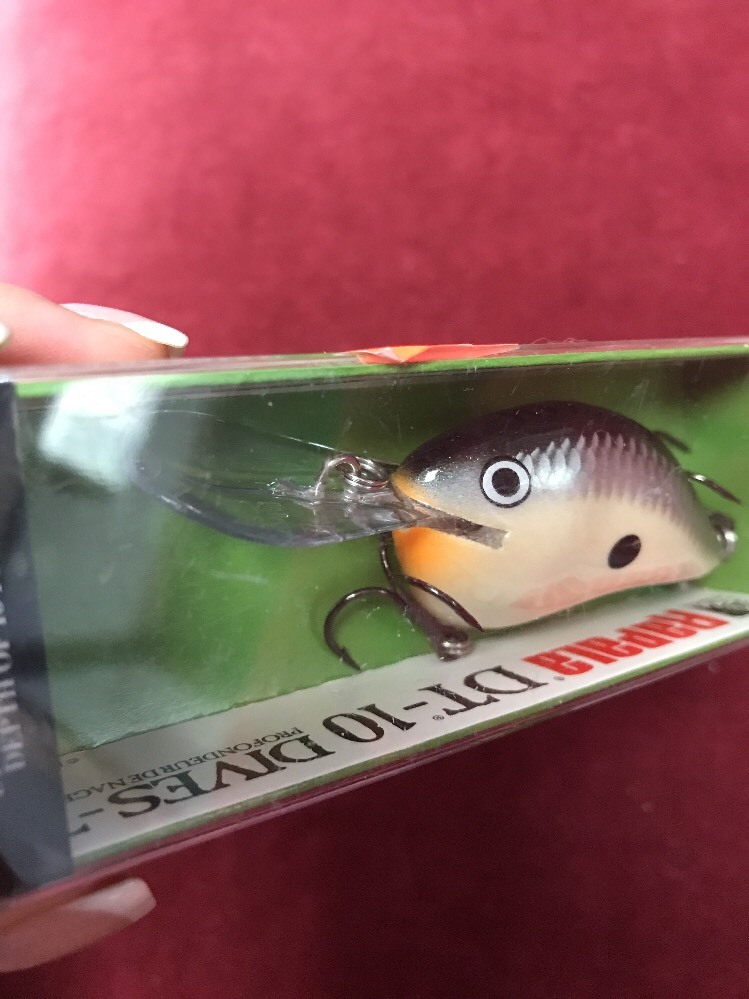 Leurre Rapala DT-10 – Balsa – Plonge Jusqu’à 3 M – Neuf Sous Emballage