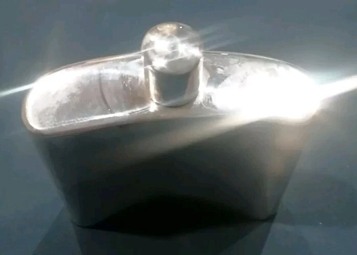 Fiaschetta Tascabile, Argento 925, Vintage - Immagine 3 di 4