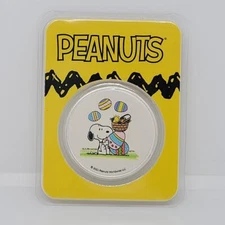 PEANUTS WORLDWIDE LLC SNOOPY EASTER 1 OZ SILVER (PPJ022188)