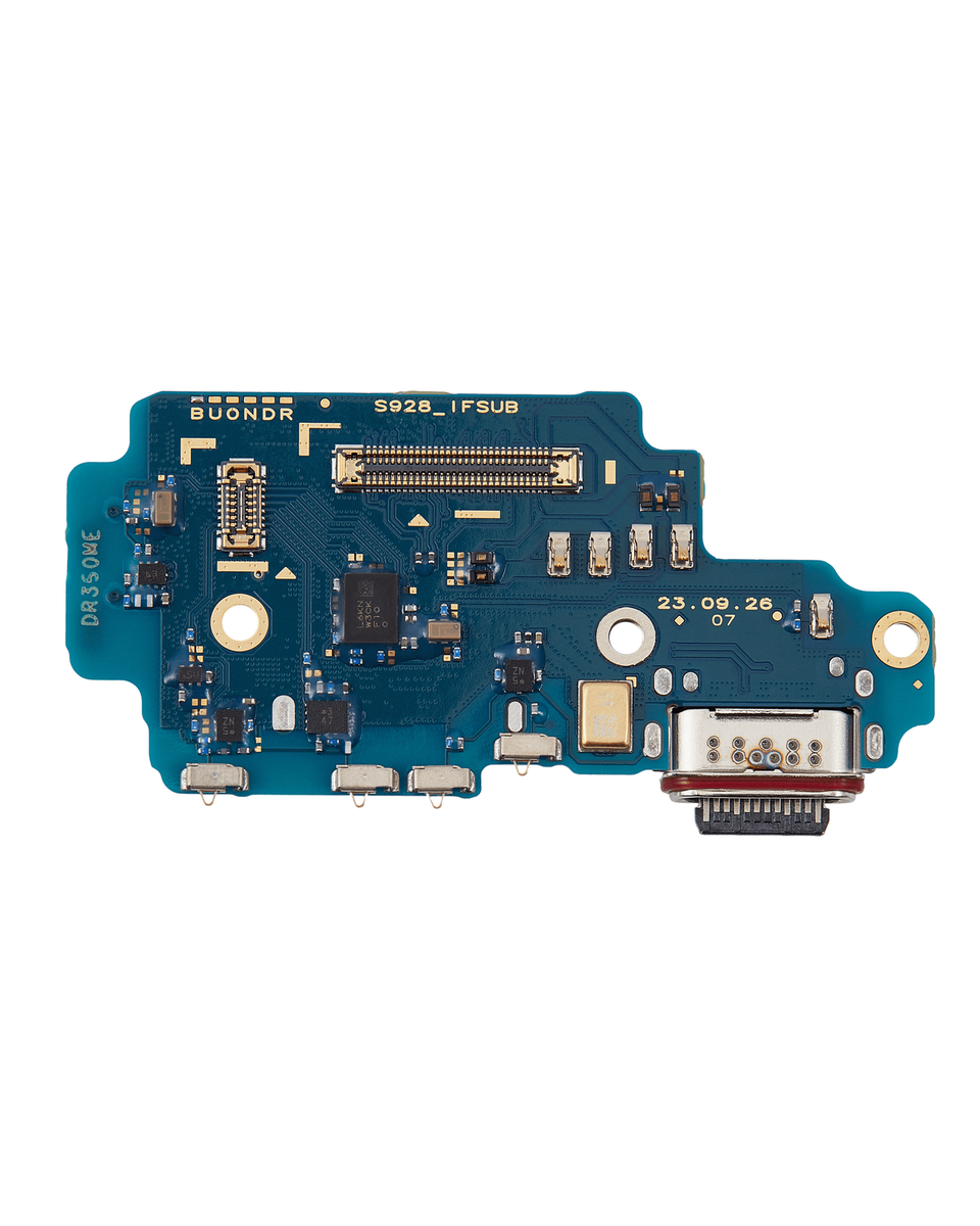 Charging Port Board With Sim Card Reader For Samsung Galaxy S24