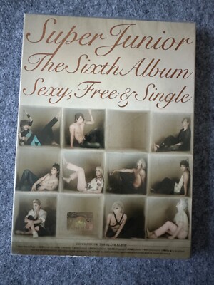 K-Pop Album Super Junior, The Sixth Album sexy, Free & Single als OVP