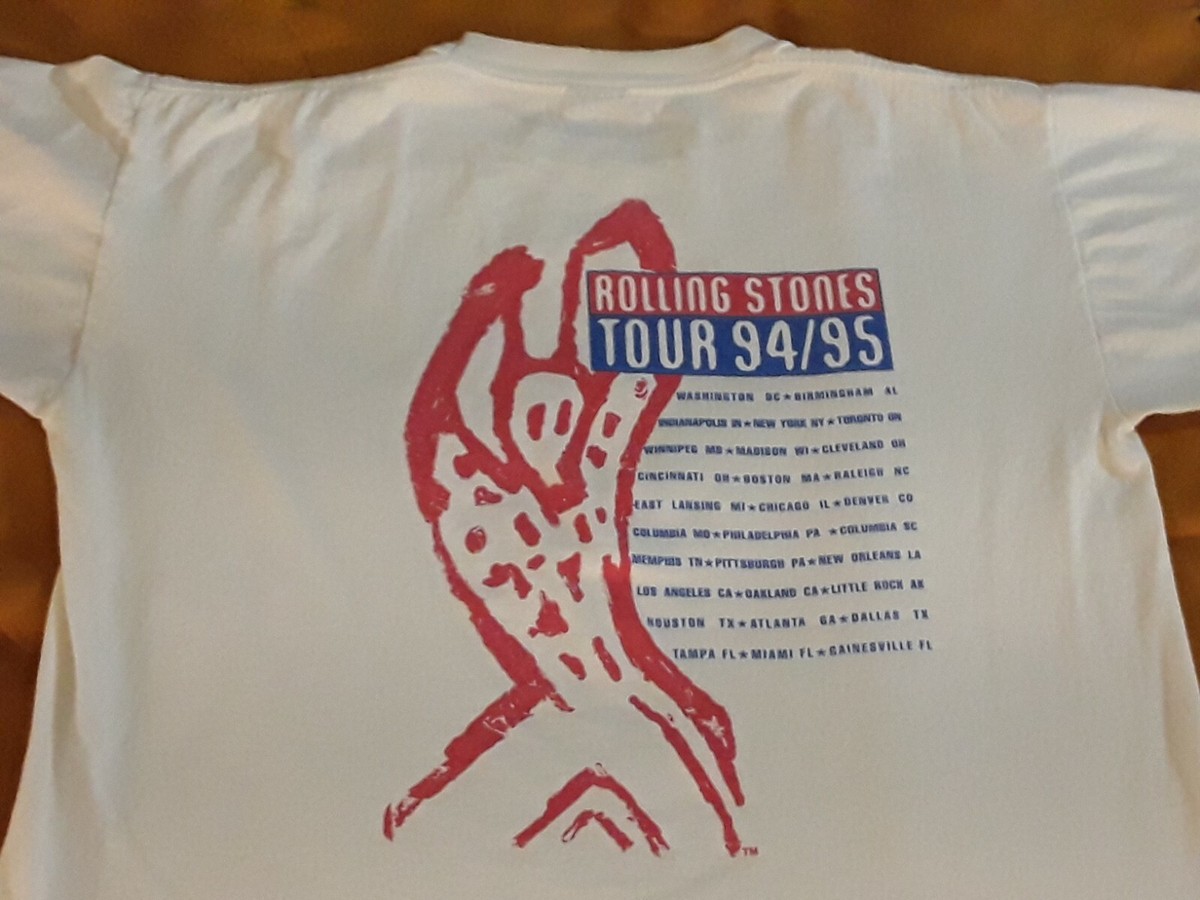 VINTAGE Rolling Stones Voodoo Lounge Tour, T-shirt 94-95