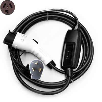 Electric Vehicle Charger EVSE 240v Level 2 Car NEMA 10-30P To J1772 Duosida 