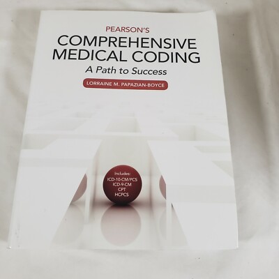 Pearson's Comprehensive Coding A Path To Success Lorraine Boyce 2018. Used
