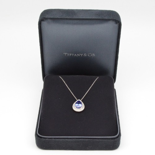 Tiffany Co. Soleste Diamond Tanzanite 