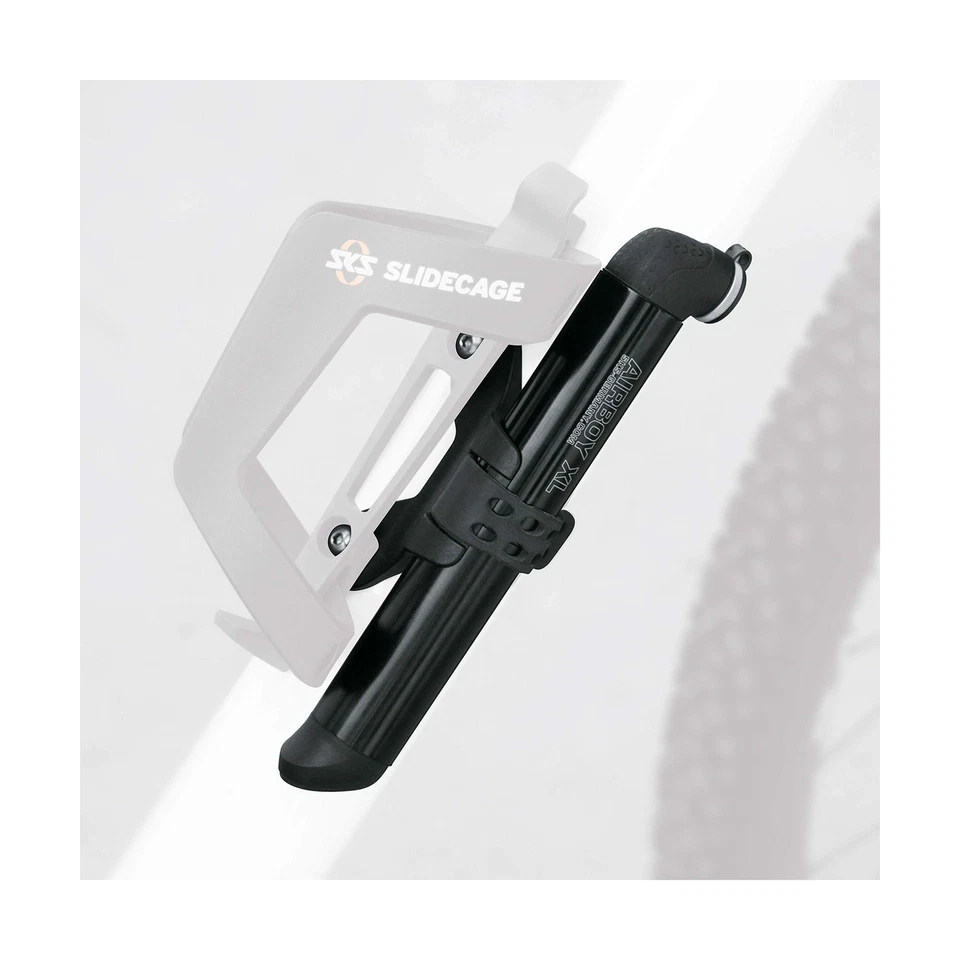 SKS Alemania Airboy Mini Bomba, Bomba de Aire (Bomba de Bicicleta con Bomba de Dos Cámara Sy... Foto 4 de 4