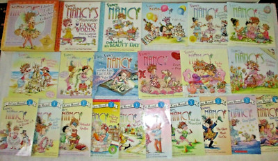 Fancy Nancy Jane O'Conner Learning To Read Picture Books Children's Book Lot  K