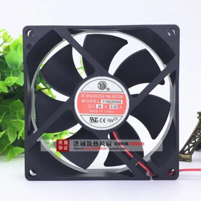 Y-Y9225H24S 9CM 24V 0.30A 9225 electric welding machine air volume inverter fan
