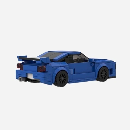 Japanese V8 'Godzilla' Race Car 294pcs Bricks Model - Image 2 of 4