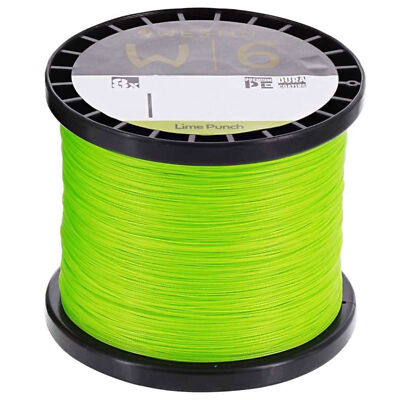 Westin W6 8 Braid Lime Punch – Tresse De Pêche 135m En 0,235mm (13,3kg) – Top Qualité Pour Vos Lancers !