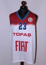 SK Tofas Bursa Turkey basketball shirt #23 Cevik Size L