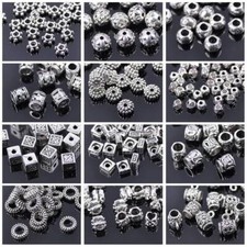 50 Stück Tibetische Silber lose Metallperlen...