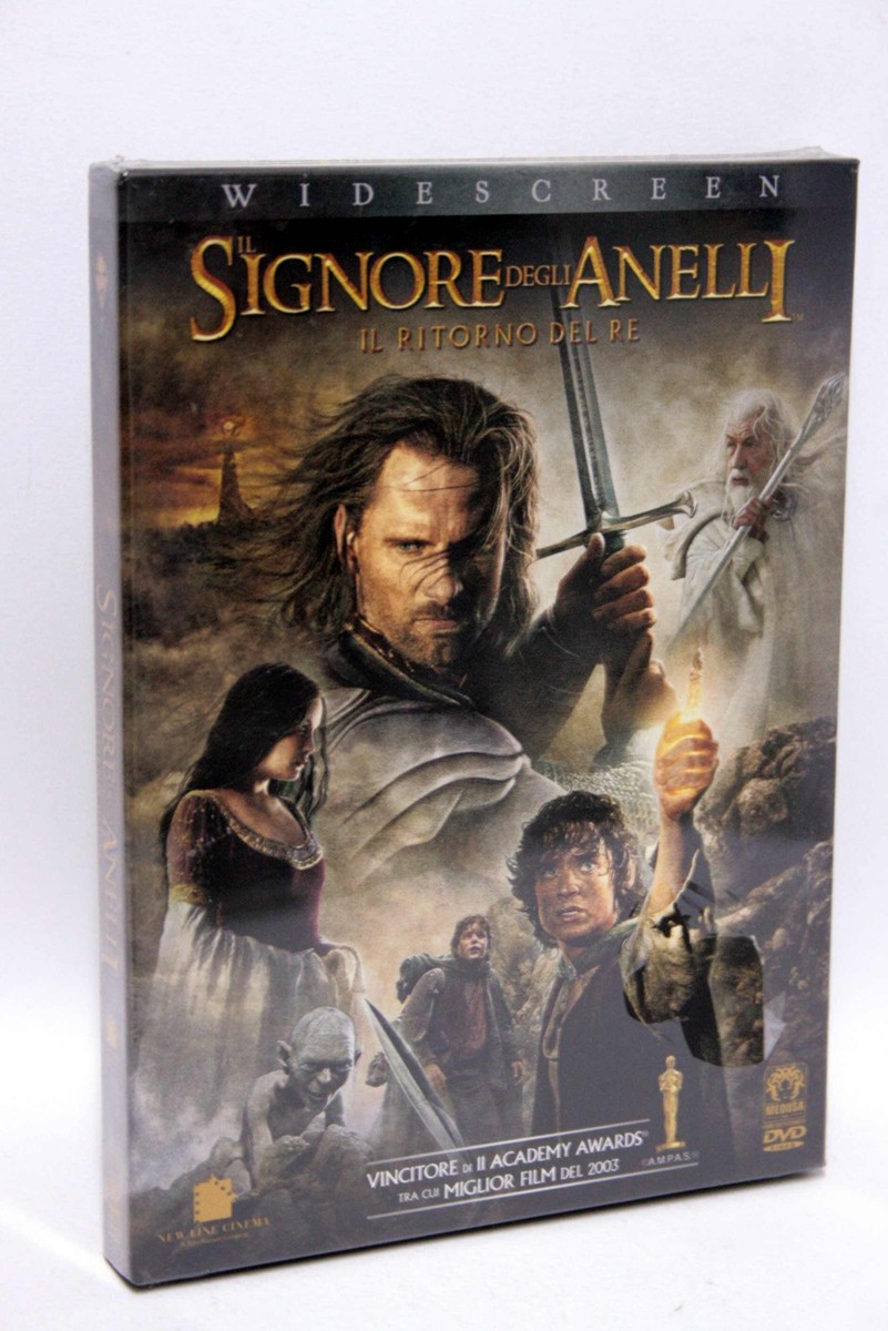 IL SIGNORE DEGLI ANELLI IL RITORNO DEL RE FILM DVD NUOVO SIGILLATO