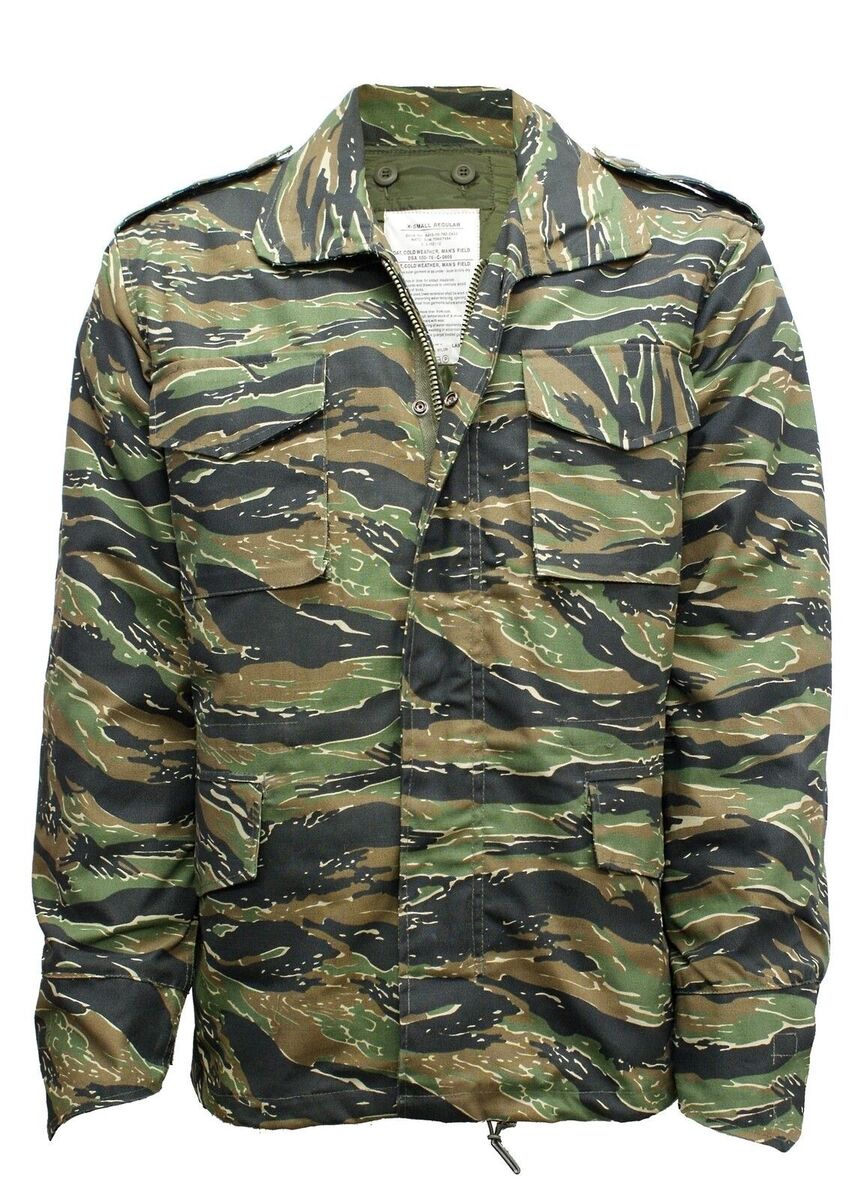 Army Jacket Vintage US M65 Military Field Top Combat Lined Army Jacket Vintage US M65 Military Field Top Combat Lined