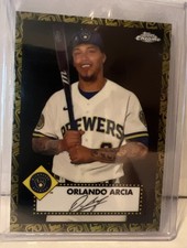 2021 Topps Chrome Platinum Anniversary Orlando Arcia #283 Refractor 04/10 🔥🔥
