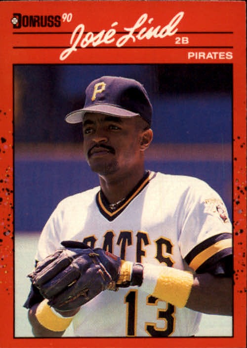 1990 Donruss #172 Jose Lind - BB