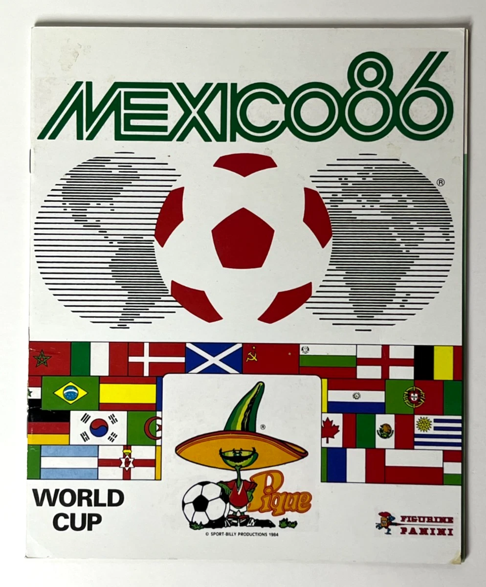 Panini Mexico 86 FIFA World Cup Sticker Collection – Singles #1-227, Used/Very Good