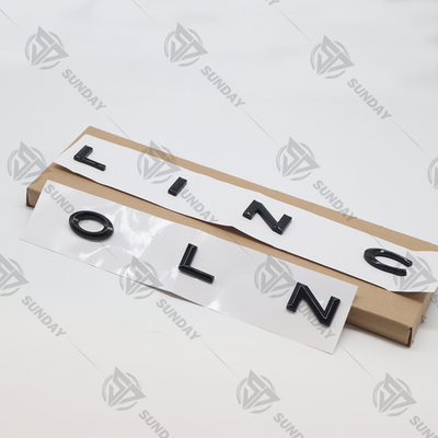 #ad For Lincoln SUV Aviator navigator Gloss Black Rear Emblem Letters 2020 2025 $33.99