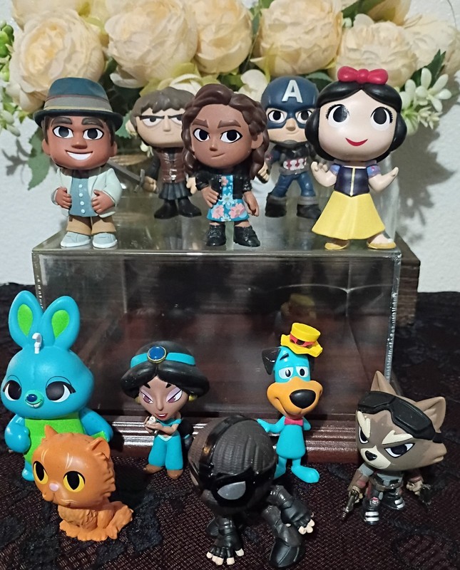 Mixed Lot of Mini Funko Collectible Figures
