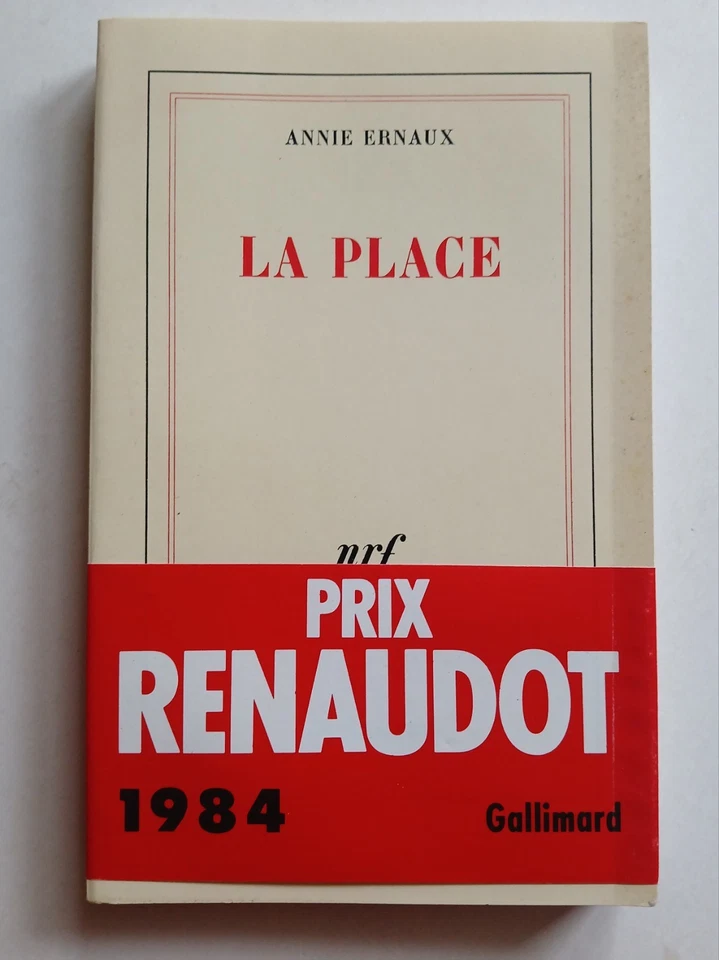 Annie ERNAUX - La place - EO Envoi Signé Bandeau Renaudot Prix NOBEL 2022 - Photo 2/4