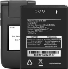 Replacement Battery BTE 1400 for Orbic Journey V RC2200L Verizon Battery New 0
